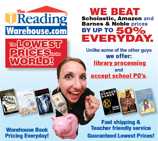 The Reading Warehouse is America's #1 book source for Teachers and Schools.